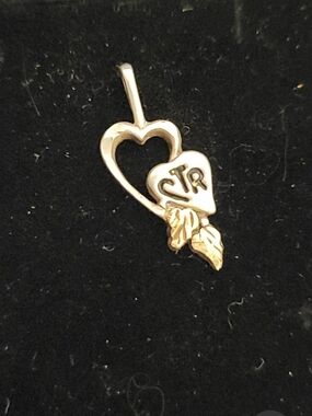 Black Hills Silver, Heart Pendant, Rose Gold, Timeless